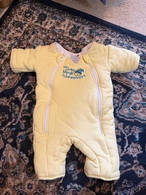 Baby Merlin’s Magic Sleepsuit in Yellow